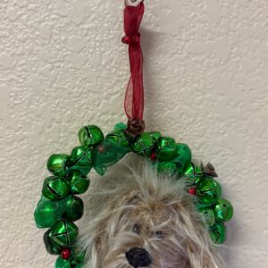 Fawn Havanese Wreath Ornament
