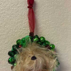 Honey Havanese Wreath Ornament